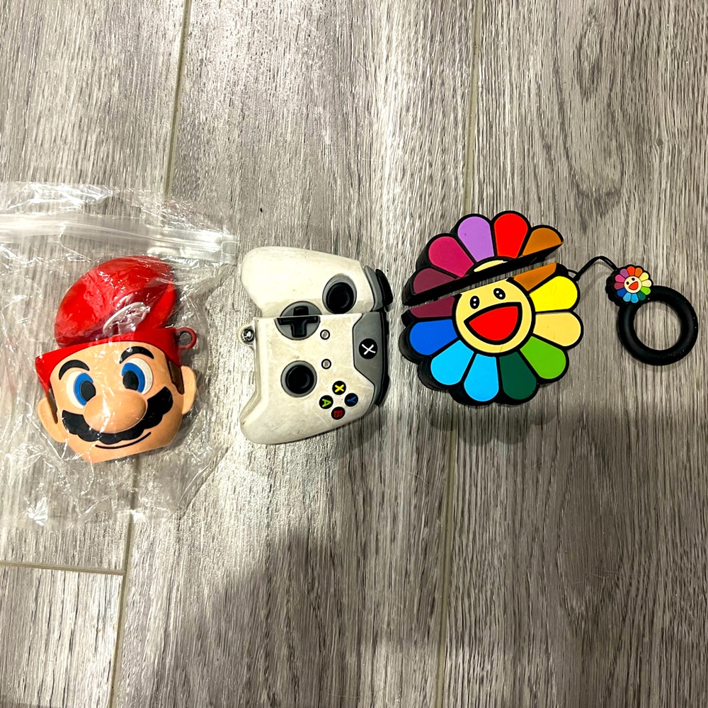 APPLE AIRPOD GEN 1 CASES MARIO | XBOX | Takashi Murakami LOT